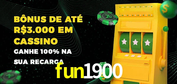 fun1900 melhor bônus de depósito